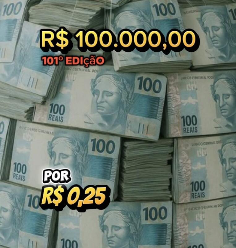 R$ 100.000,00 PARA MUDAR A VIDA