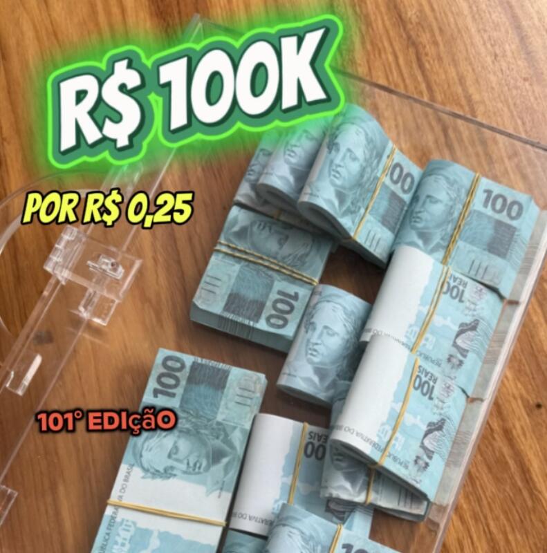 R$ 100.000,00 PARA MUDAR A VIDA
